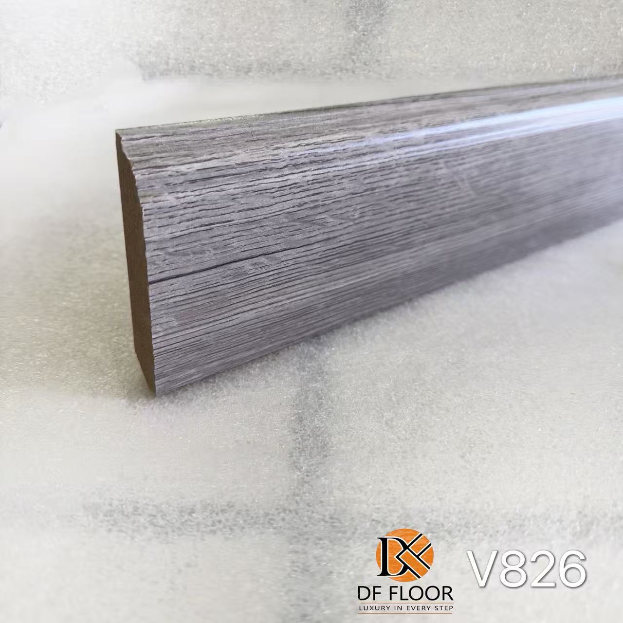 Laminate Skirting 80mm V826 Iceland Grey 2.4m per piece